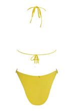 Monica Hansen Beachwear "Icon" Bottom with Rings - Orange Slice