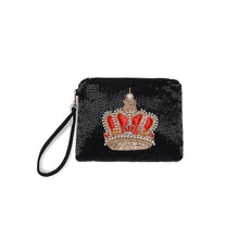 Smithsonian "Balmoral" Beaded Clutch - Black