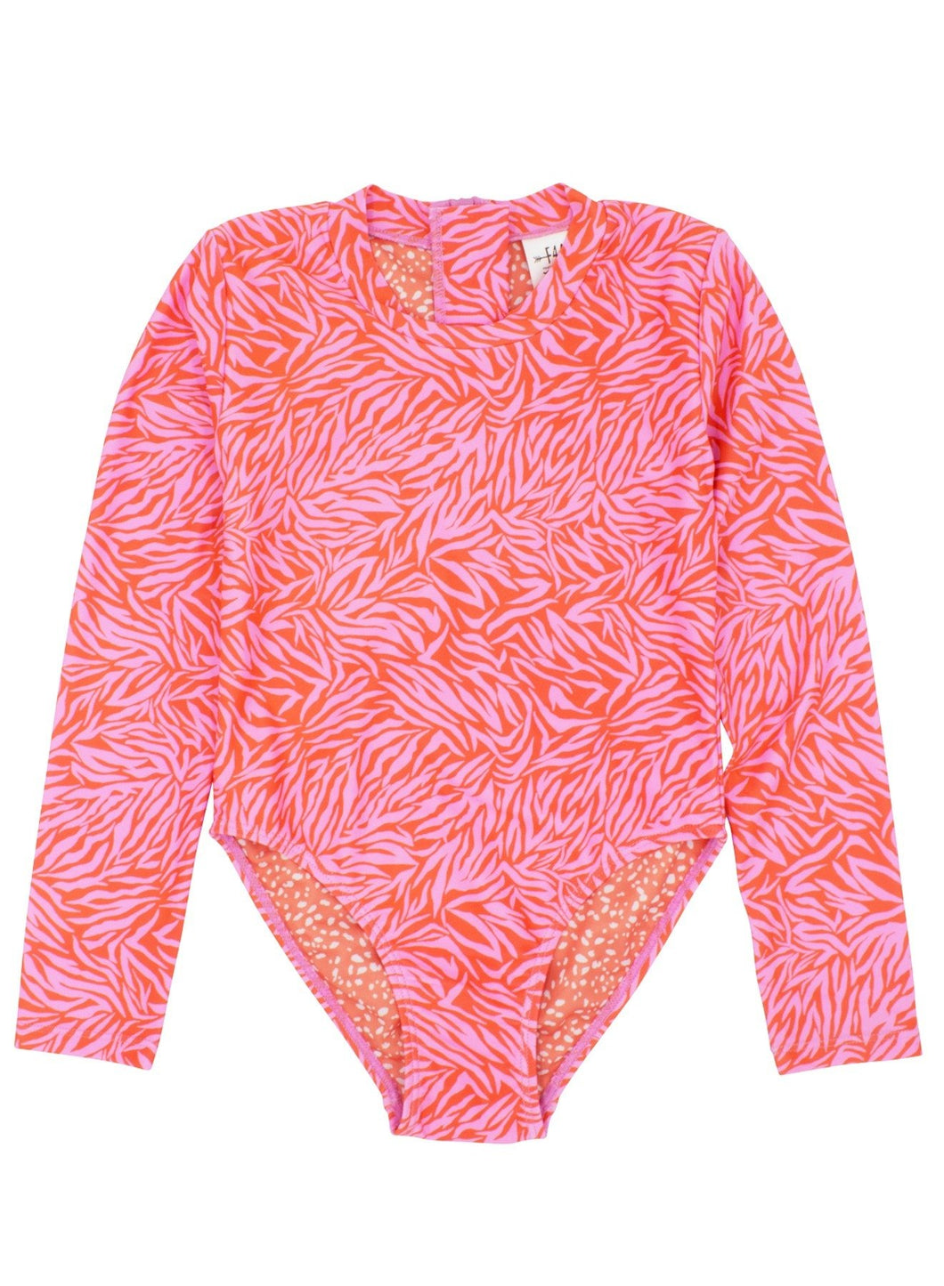 Feather 4 Arrow Wave Chaser Surf Suit LS- Coral Crush
