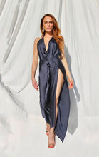 Baliawear Multi Pant & Jumpsuit - Blue Steel Satin