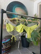 Monica Hansen Beachwear "Money Maker"  Tube Top with Front Tie - Daiquiri Green