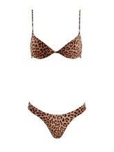 Monica Hansen Beachwear That 90's Vibe U Shaped Bottom - Leopard
